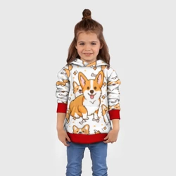 Детская толстовка 3D Корги - фото 2
