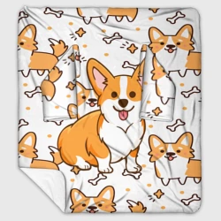 Плед с рукавами Корги