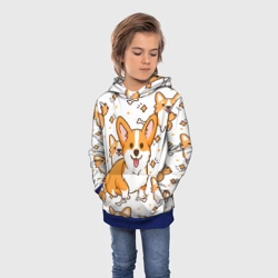 Детская толстовка 3D Корги - фото 2