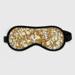 Маска для сна 3D Корги