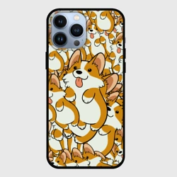 Чехол для iPhone 13 Pro Max Корги