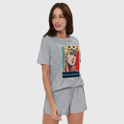 Женская пижама с шортиками хлопок Джорно Джованна - фото 2