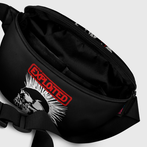 Поясная сумка 3D с принтом The Exploited, фото #6