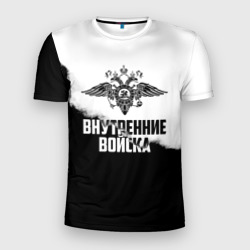 Мужская футболка 3D Slim Внутренние Войска