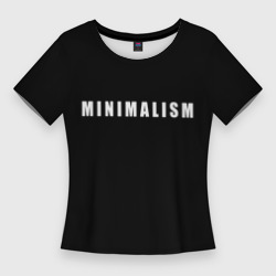 Женская футболка 3D Slim Minimalism