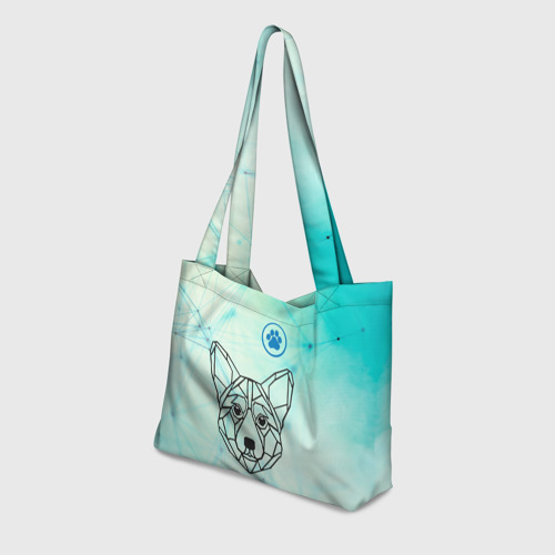 Пляжная сумка 3D Корги - фото 3