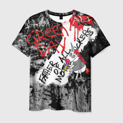 Green Day - Father of All MF – Мужская футболка 3D с принтом купить со скидкой в -26%