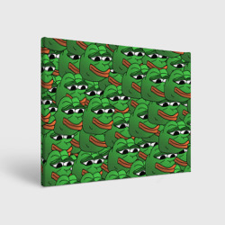 Холст прямоугольный Pepe The Frog