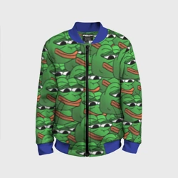 Детский бомбер 3D Pepe The Frog pattern
