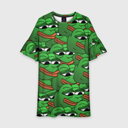 Детское платье 3D Pepe The Frog