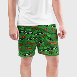 Мужские шорты спортивные Pepe The Frog - фото 2