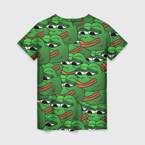 Женская футболка 3D Pepe The Frog, цвет 3D печать - фото 2