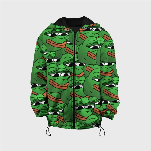 Детская куртка 3D Pepe The Frog pattern