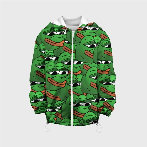Детская куртка 3D Pepe The Frog pattern