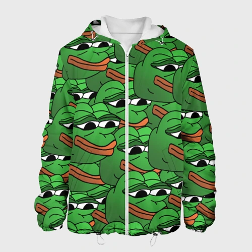Мужская куртка 3D Pepe The Frog pattern
