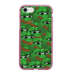 Чехол для iPhone 7/8 матовый Pepe The Frog