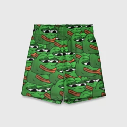 Детские спортивные шорты 3D Pepe The Frog pattern