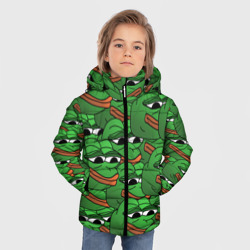 Зимняя куртка для мальчиков 3D Pepe The Frog - фото 2