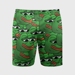 Мужские шорты спортивные Pepe The Frog pattern