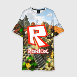 Детское платье 3D Roblox