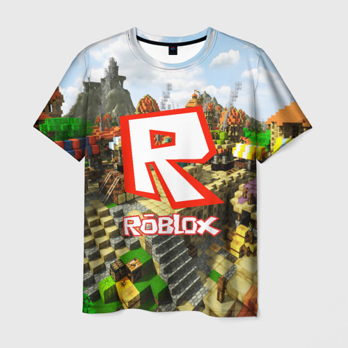 Мужская футболка 3D Roblox