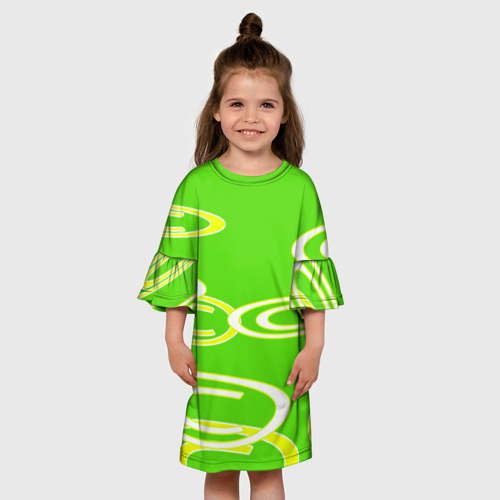 Детское платье 3D текстура, цвет 3D печать - фото 4