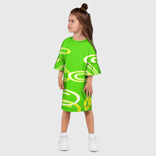 Детское платье 3D текстура, цвет 3D печать - фото 3