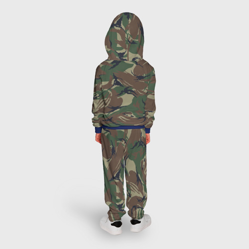 Детский костюм с толстовкой 3D Войска связи, цвет синий - фото 4