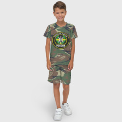 Детский костюм с шортами 3D Войска связи - фото 2