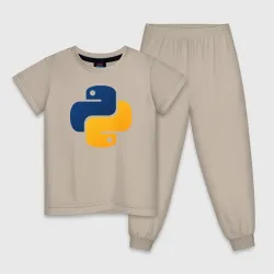 Детская пижама хлопок Python