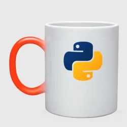 Кружка хамелеон Python