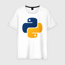Мужская футболка хлопок Python