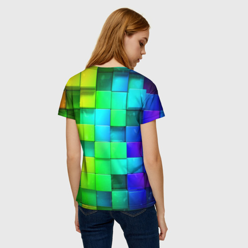 Женская футболка 3D Minecraft Майнкрафт, цвет 3D печать - фото 4