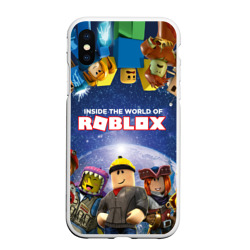 Чехол для iPhone XS Max матовый Roblox