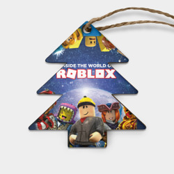 Игрушка деревянная Ёлочка Roblox