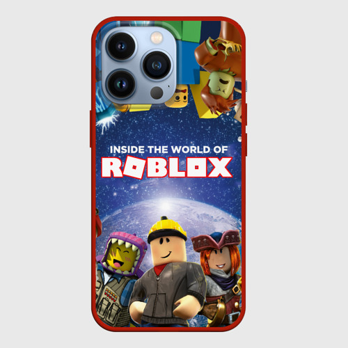 Чехол для iPhone 13 Pro Roblox, цвет красный