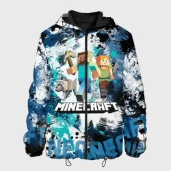 Мужская куртка 3D Minecraft Майнкрафт