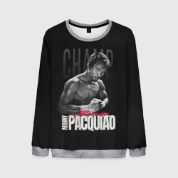 Мужской свитшот 3D Manny Pacquiao