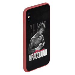 Чехол для iPhone XS Max матовый Manny Pacquiao - фото 2