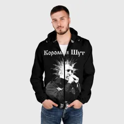 Мужская ветровка 3D Король и Шут + Анархия спина - фото 2