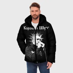 Мужская зимняя куртка 3D Король и Шут + Анархия спина - фото 2
