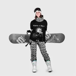 Накидка на куртку 3D Король и Шут + Анархия спина - фото 2