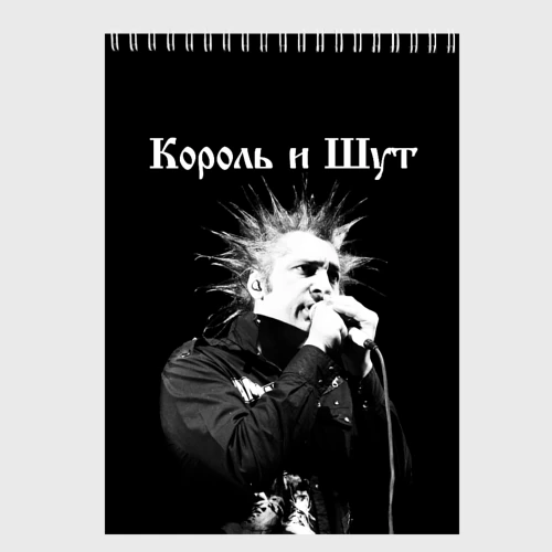 Скетчбук Король и Шут + Анархия спина