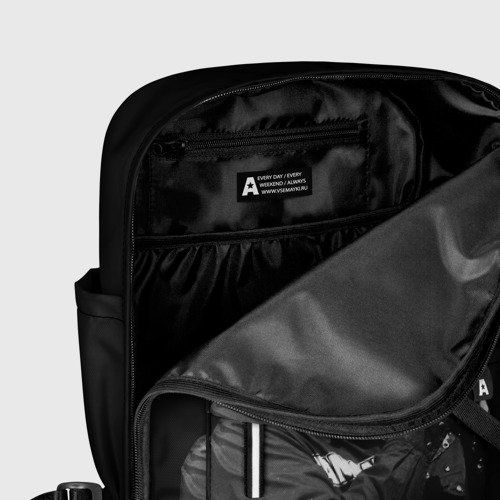 Женский рюкзак 3D с принтом Король и Шут + Анархия (спина), фото #5