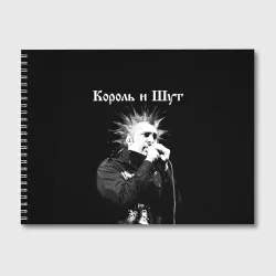 Альбом для рисования Король и Шут + Анархия спина