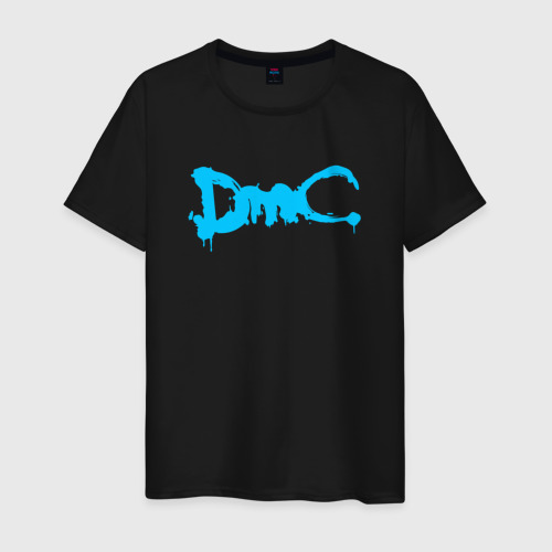 Мужская футболка хлопок DEVIL MAY CRY (DMC), цвет черный