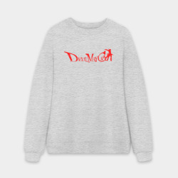 Мужской свитшот oversize без начеса хлопок Devil May Cry DMC