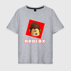Мужская футболка хлопок Oversize Roblox designer