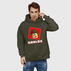 Мужское худи Oversize хлопок Roblox designer - фото 2