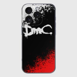 Чехол для iPhone 16 Pro Max силиконовый с защитой камеры Devil May Cry DMC
